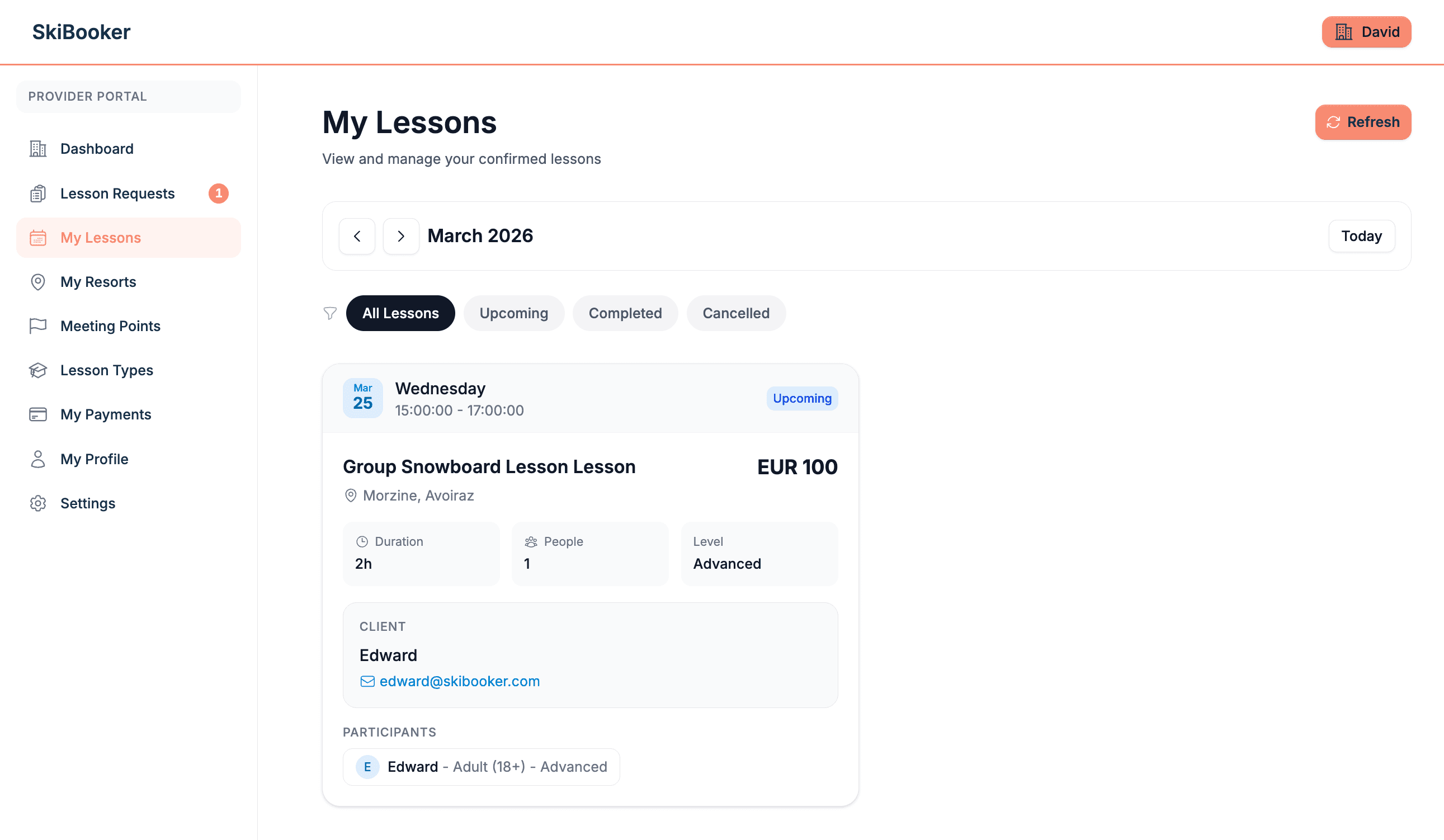 My Lessons